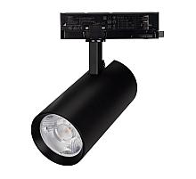 Трековый трехфазный светильник Arlight LGD-GERA-4TR-R90-30W Day SP5000-Veg (Черный, 15 deg, 230V) (IP20 Металл) 060005