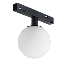 Трековый магнитный светильник iLedex Vision 4822-016-D120-6W-340DG-3000K-BK