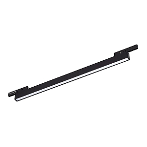 Трековый магнитный светильник Arlight MAG-MICROCOSM-FLAT-L300-8W Day4000 (BK, 100 deg, 24V) 043272