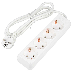 Удлинитель бытовой Uniel Ultra S-GCU4-1,5 WHITE UL-00010005