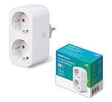 Умная розетка Uniel USH-A102 2G/WF WHITE UL-00011388