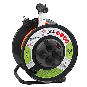 Удлинитель силовой Эра RMx-4es-3x1.5-40m-IP44 Б0046851
