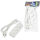 Удлинитель Uniel Ultra 3гн х 1,5м б/з S-CU3-1,5 White UL-00009979