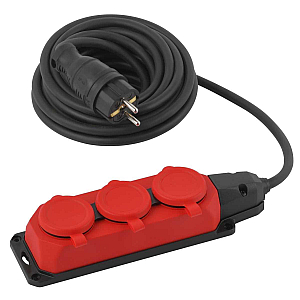 Удлинитель силовой Эра UK-3e-3x1,5-5m-IP44(KG) Б0057579