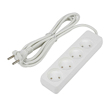 Удлинитель бытовой Uniel Ultra S-CU4-3 WHITE UL-00009988
