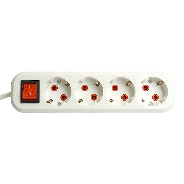 Удлинитель Stekker Home 4гн 3м с/з HM07-41-03 49359