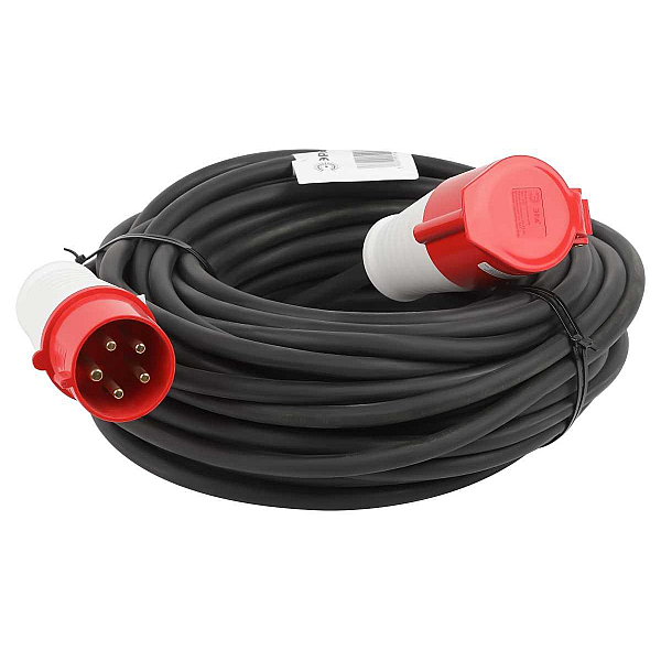 Удлинитель силовой ЭРА IND380-U-1e-5x2,5-10m-IP44 на 380В в бухте 1 розетка CEE 5P 10м КГ 5х2,5 32A IP44 Б0057293
