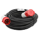 Удлинитель силовой ЭРА IND380-U-1e-5x2,5-10m-IP44 на 380В в бухте 1 розетка CEE 5P 10м КГ 5х2,5 32A IP44 Б0057293