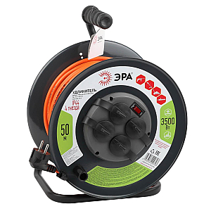Удлинитель силовой Эра RMx-4es-3x1.5-50m-IP44 Б0046852