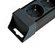 Сетевой фильтр 4-местный с/з Stekker 3x1мм2, 3 м, 250В, 16А Techno, HM22-41-03, черный 50157