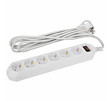 Сетевой фильтр Эра USF-6es-1,5m-W-BOX Б0037260