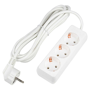 Удлинитель бытовой Uniel Ultra S-GCU3-3 WHITE UL-00010001