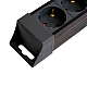 Сетевой фильтр 6-местный с/з Stekker 3x1мм2, 5 м, 250В, 16А Techno, HM22-61-05, черный 50161
