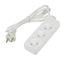 Удлинитель бытовой Uniel Ultra S-CU3-2 WHITE UL-00009981