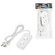 Удлинитель Uniel Ultra 2гн х 1,5м б/з S-CU2-1,5 White UL-00009975
