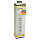 Удлинитель 4-местный c/з 3x1 мм2, 1,8 м, 250В, 10А, 2USB+1Type-C 2,4А Home plus, белый Stekker HM08-43-02 49971
