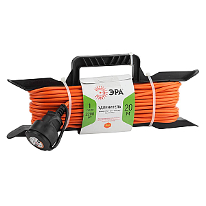 Удлинитель силовой Эра UFx-1-2x1.0-20m Б0043040