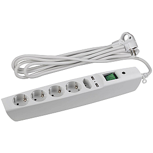 Сетевой фильтр Эра SFU-5es-2m-W C0043327