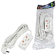 Удлинитель Uniel Ultra 2гн х 5м с/з S-GCU2-5 White UL-00009999