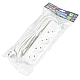Удлинитель Uniel Ultra 4гн х 3м б/з S-CU4-3 White UL-00009988