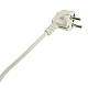 Удлинитель 3-местный с/з с выключ. Stekker HM071-31-02 3x1мм2, 2м, 250В, 16А, 1USB+2C, 2.4A Home, белый 50136