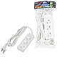 Удлинитель Uniel Ultra 3гн х 3м б/з S-CU3-3 White UL-00009982