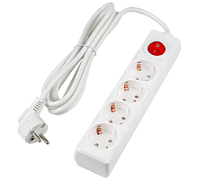 Удлинитель бытовой Uniel Ultra S-GCU4-3B WHITE UL-00010022