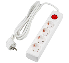 Удлинитель бытовой Uniel Ultra S-GCU4-3B WHITE UL-00010022