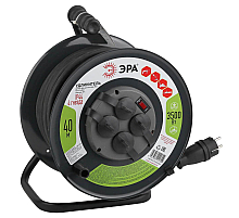 Удлинитель силовой Эра RMx-4es-3x2.5-40m-IP44(KG) Б0043059