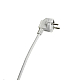 Сетевой фильтр 6-местный с/з STEKKER HM20-61-03 3x1мм2, 3 м, серия Optima, белый