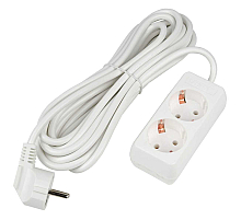 Удлинитель бытовой Uniel Ultra S-GCU2-5 WHITE UL-00009999