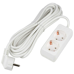 Удлинитель бытовой Uniel Ultra S-GCU2-5 WHITE UL-00009999