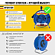 Удлинитель Stekker Professional 4гн 30м с/з PRF02-31-30 39786