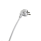 Сетевой фильтр 6-местный с/з STEKKER HM20-61-02 3x1мм2, 1,8 м, серия Optima, белый