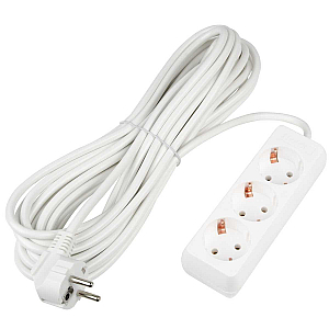 Удлинитель бытовой Uniel Ultra S-GCU3-10 WHITE UL-00010004