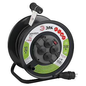 Удлинитель силовой Эра RMx-4es-3x2.5-30m-IP44(KG) Б0043058