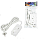 Удлинитель Uniel Ultra 2гн х 3м б/з S-CU2-3 White UL-00009977