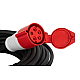 Удлинитель силовой ЭРА IND380-U-1e-5x2,5-10m-IP44 на 380В в бухте 1 розетка CEE 5P 10м КГ 5х2,5 32A IP44 Б0057293
