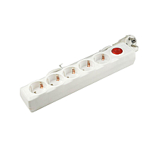 Cетевой фильтр (UL-00001741) Uniel 5гн х 1,5м с/з Universal S-GSU5-1,5 White