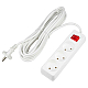Удлинитель Uniel Ultra 3гн х 10м б/з S-CU3-7B White UL-00009997