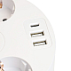 Удлинитель Stekker Comfort 5гн 2USB+С 2,5м с/з Comfort HM10-51-01 49591