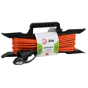 Удлинитель силовой Эра UFx-1-2x0.75-10m Б0046820