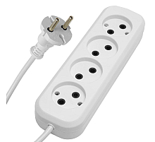 Удлинитель 4-местный Stekker HM01-40-05 5м 2x075 39218