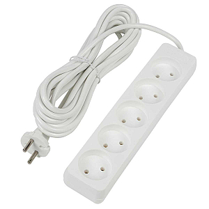 Удлинитель бытовой Uniel Ultra S-CU5-5 WHITE UL-00009991
