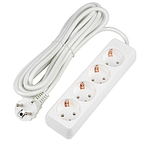 Удлинитель бытовой Uniel Ultra S-GCU4-5 WHITE UL-00010007