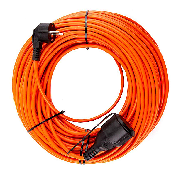 Удлинитель-шнур 1-местный ПВС с/з 3*1,5мм2, IP54, 10м, 16А Standart STD08-31-10 50343