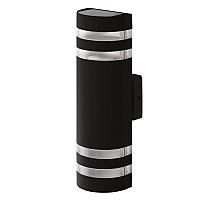 Уличный настенный светильник Uniel UL-00012917 UUL-S16A 2x60W/E27 IP65 BLACK