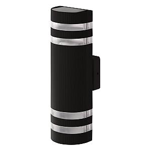 Уличный настенный светильник Uniel UL-00012917 UUL-S16A 2x60W/E27 IP65 BLACK