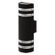 Уличный настенный светильник Uniel UL-00012917 UUL-S16A 2x60W/E27 IP65 BLACK