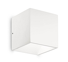 Уличный настенный светодиодный светильник Ideal Lux Rubik AP1 Bianco 149745